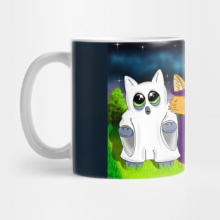 Trick or treating kittens Mug